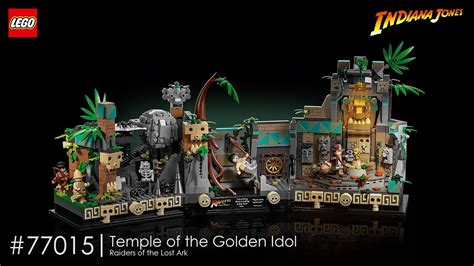 Lego Indiana Jones Temple Of The Golden Idol Youtube