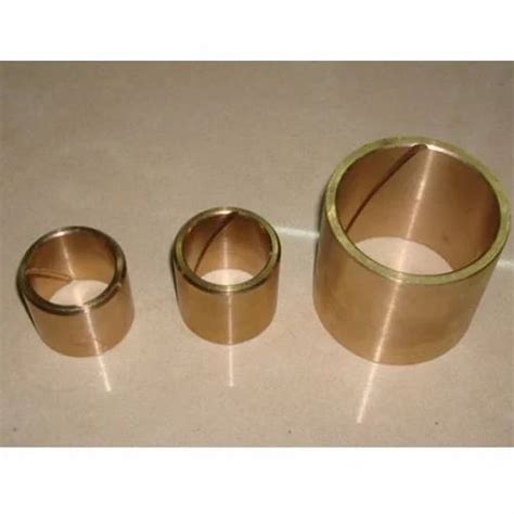 Golden Polished Round Head Bronze Bush For Pipe Fitting Size Diameter