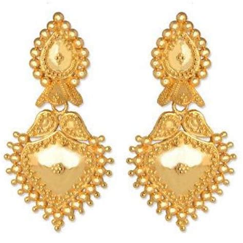 24 Carat Gold Earrings Tanishq The Best Produck Of Earring