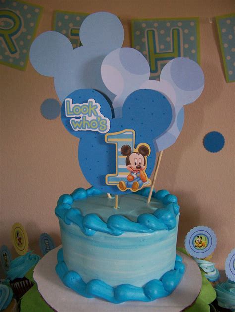 Baby Mickey Mouse Birthday Party Ideas Photo 7 Of 39 Catch My Party