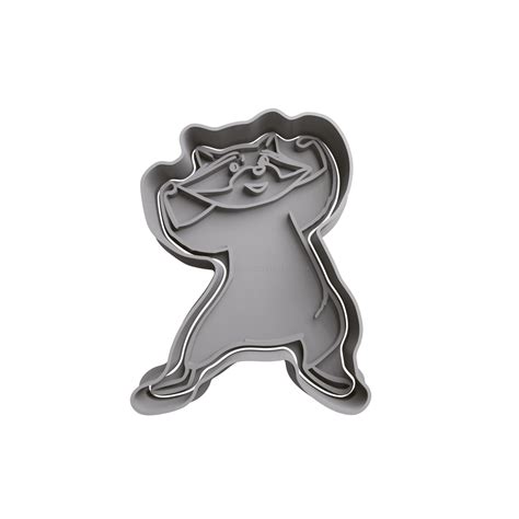 Donny From Trash Truck Cookie Cutter STL - Cookie Cutter STL Store - Design Optimized