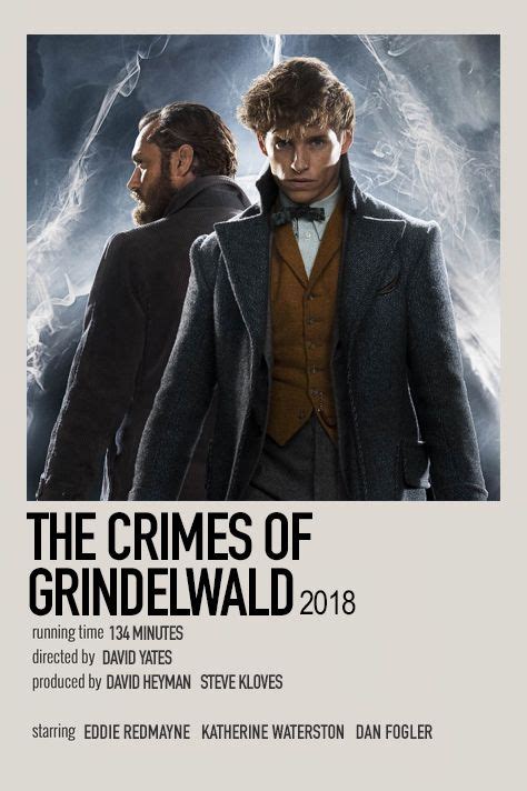 Fantastic Beasts Crimes Of Grindelwald By Jessi Film Posters