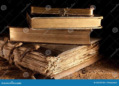 Antique Books Stock Image Cartoondealer