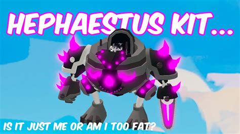 I Used The Hephaestus Kit In Bedwars I Aydenplayz Youtube