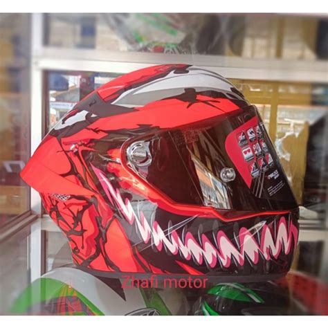 Jual Helm Kyt Tt Couse Motif Limited Edition Marvel Carnagemarvel