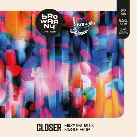 Browarny Closer Hazy Ipa Single Hop Talus Piwo Kraftowe I