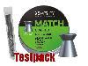 Testpack Flachkopf Diabolos JSB Match Light Kaliber 4 5 Mm 0 4