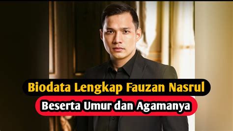 Biodata Fauzan Nasrul Pemain Bintang Samudra ANTV YouTube