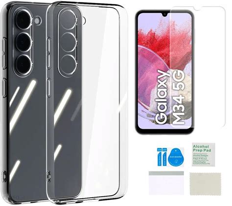 Martech Etui Silikonowe 2Mm Do Samsung Galaxy M34 5G Obudowa Case Folia