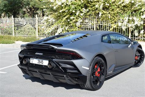 Rent Lamborghini Huracan Evo Gray In Dubai Up To Off Check Prices