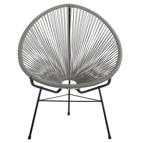 Buy N A Steel Rattan String Egg Moon Chair Indoor Outdoor All Weather