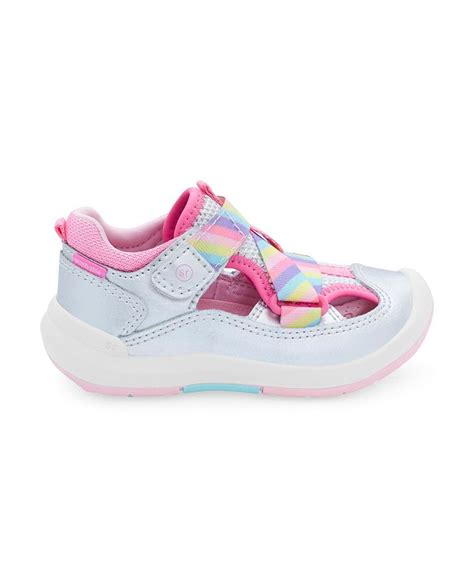 Stride Rite Toddler Girls SRTech Surf Leather Sandals - Macy's