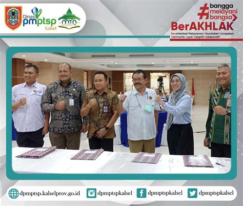 Penandatangan Berita Acara Serah Terima Perizinan Dan Nonperizinan