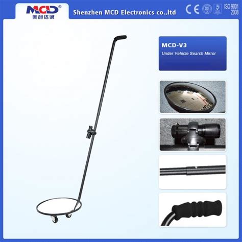 Diameter Cm Car Under Vehicle Inspection Mirrors With Torch For