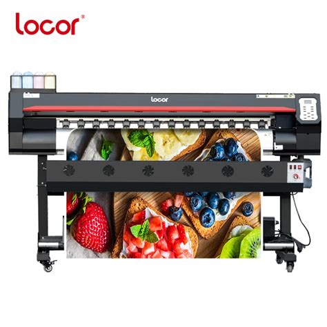 Locor 1 8m Eco Solvents Large Formate Printer Price With Xp600 Dx5 Printhead Buy Eco Solvents