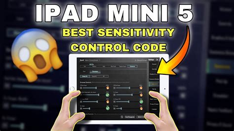 Ipad Mini 5 New Best Sensitivity 2023 PUBGM Mobile Ipad Mini 5