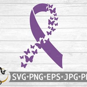 Lupus Awareness Butterfly Ribbon SVG, Lupus Awareness SVG, Lupus ...