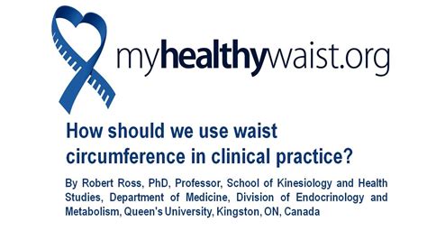 How Should We Use Waist Circumference In Clinical Practice Youtube