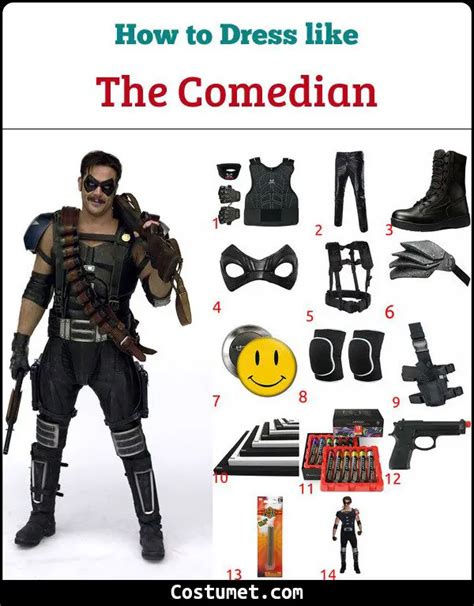 The Comedian (Watchmen) Costume for Halloween