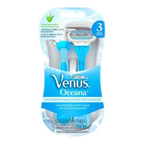 M Quina Para Afeitar Gillette Venus Oceana Original Para Dama Pzas