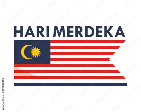 hari merdeka malaysia emblem Stock Vector | Adobe Stock