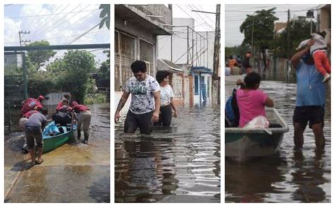 Tabasco Casi 600 Mil Personas Afectadas Por Las Fuertes Lluvias