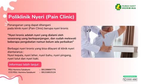 Hermina Hospitals Pain Clinic