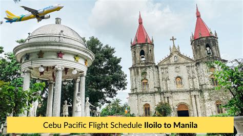 Cebu Pacific Iloilo To Manila Flight Schedule For 2024