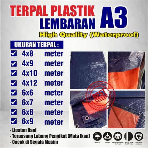 Jual Terpal Lembaran Ukuran 4x8 4x9 4x10 4X12 6X6 6X7 6x8