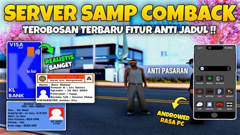 SERVER GTA SAMP COMBACK TERBARU DENGAN FITUR MENARIK JEMBER CITY