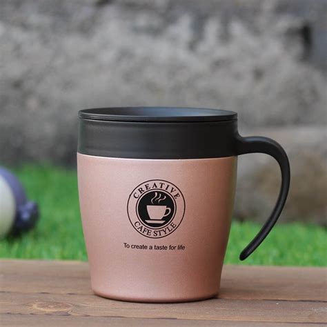 Premium Reizen Koffie Mok Thermos Cups Rvs Tumbler Grandado