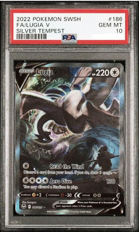 Mavin PSA 10 GEM MINT 2022 Pokemon Cards Silver Tempest Alt Art Lugia