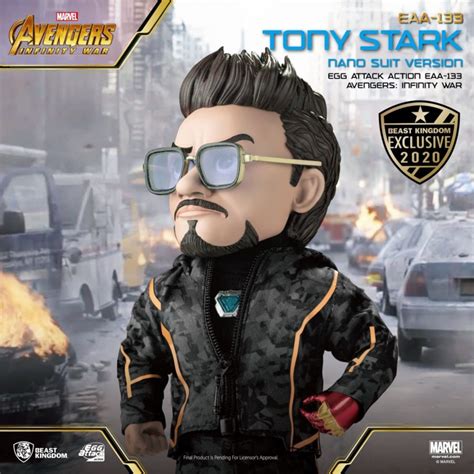 Avengers Infinity War Tony Stark Nano Suit Version