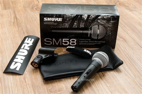 Shure SM58S Dynamic Microphone | Music Arms 6สาขา ผ่อน0% ราคาพิเศษ