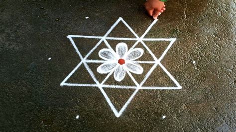 Margazhi Star Padi Kolam New Year Special Kolam Dots Dhanurmasam