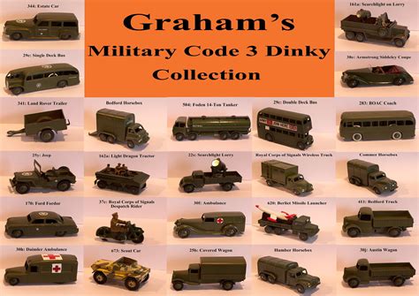 Graham S Military Code 3 Dinky Collection Military Double Deck Bus