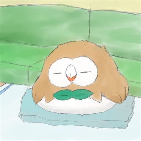 Rowlet by StarFluz on DeviantArt