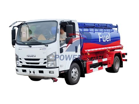 Hot Selling Isuzu Nkr Refueling Bowser In China Powerstar Trucks