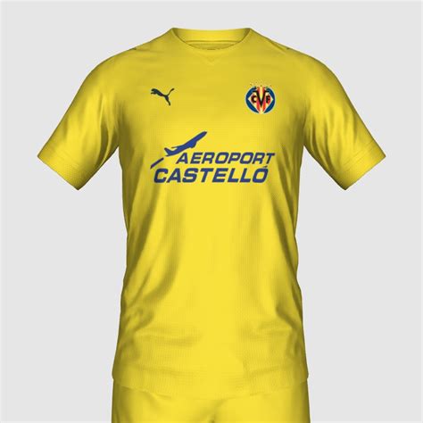 Villarreal Home Kit 2006 2007 FIFA 23 Kit Creator Showcase