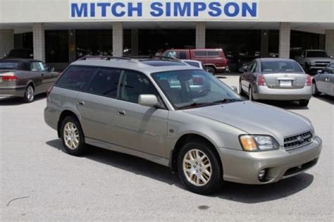 Purchase Used 2003 SUBARU LEGACY OUTBACK AWD WAGON LL BEAN EDITION H6