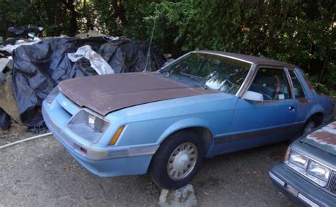 Project Notch 1985 Ford Mustang LX Barn Finds