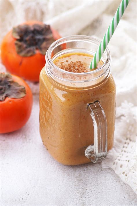 Vegan Persimmon Smoothie Recipe