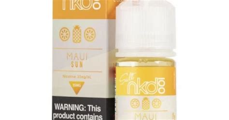 Naked 100 Salt Maui Sun 30ML Salt Likit