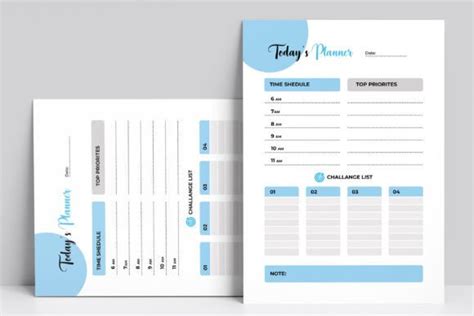 Planner Layout Graphic by MightyDesign · Creative Fabrica