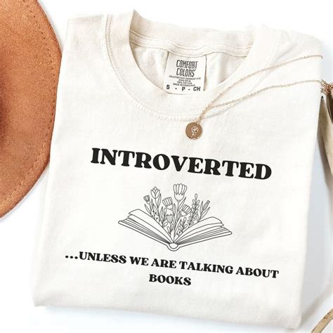 Introvert Shirt Book Lovers Shirt Cozy Bookish Shirt Floral Book Lovers Tee Book Lovers T