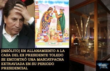 En Allanamiento A La Casa Del Ex Presidente Toledo Se Encontr Una