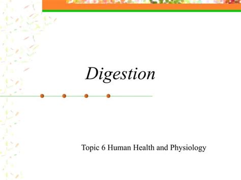 6 1 Digestion PPT