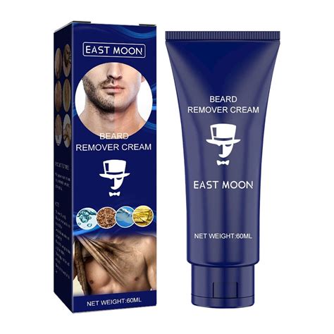 Mens Hair Removal Cream Remove Beard Body Chest Hair Axillary Hair Gentle Clean No Stimulation