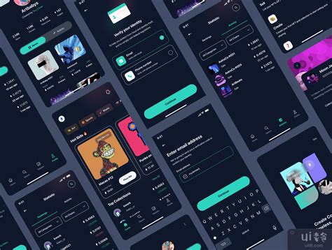 Nftex Nft Ui Nftex Nft Market App Ui Kit Ui Ui