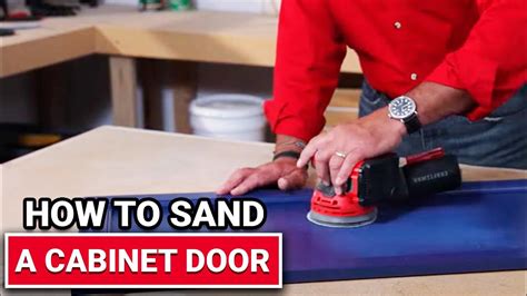 How To Sand A Cabinet Door Ace Hardware Youtube